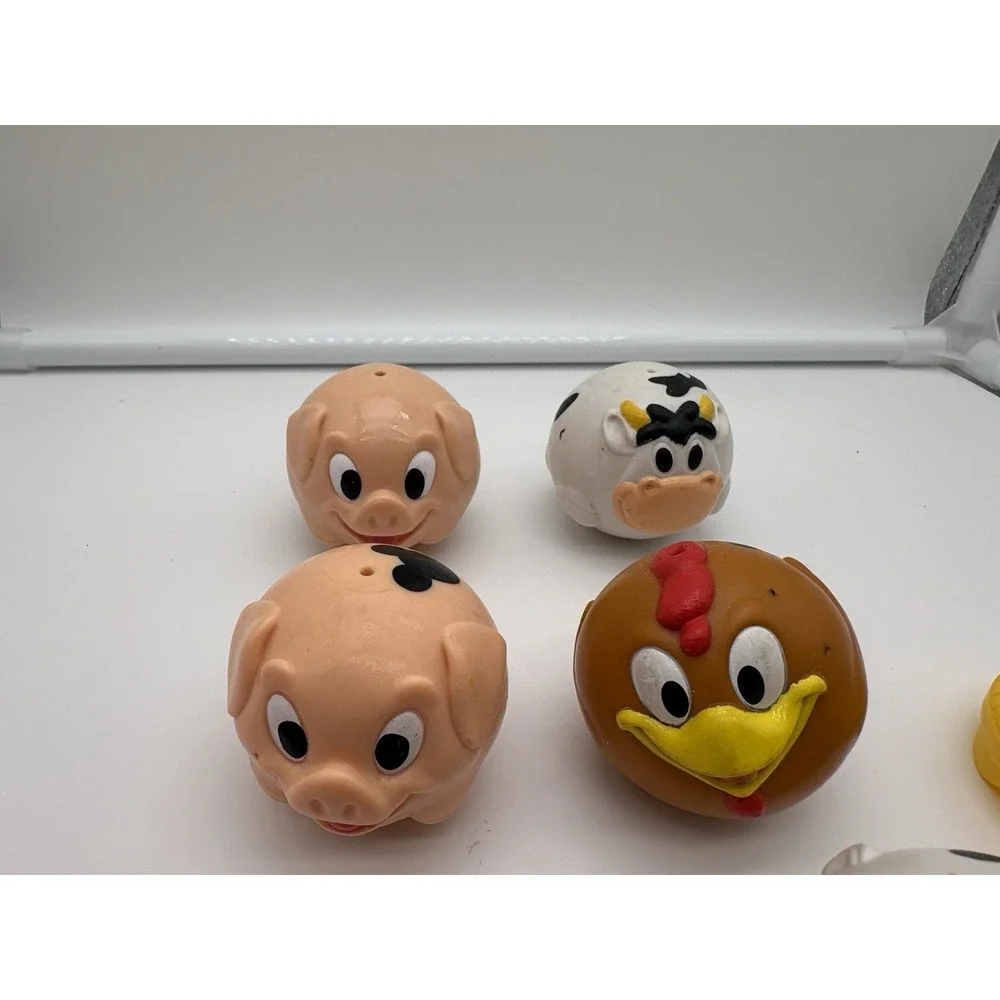 Mickey Mouse Clubhouse Barnyard Dance Farm- Replacement Parts Lot Of 7 Animals